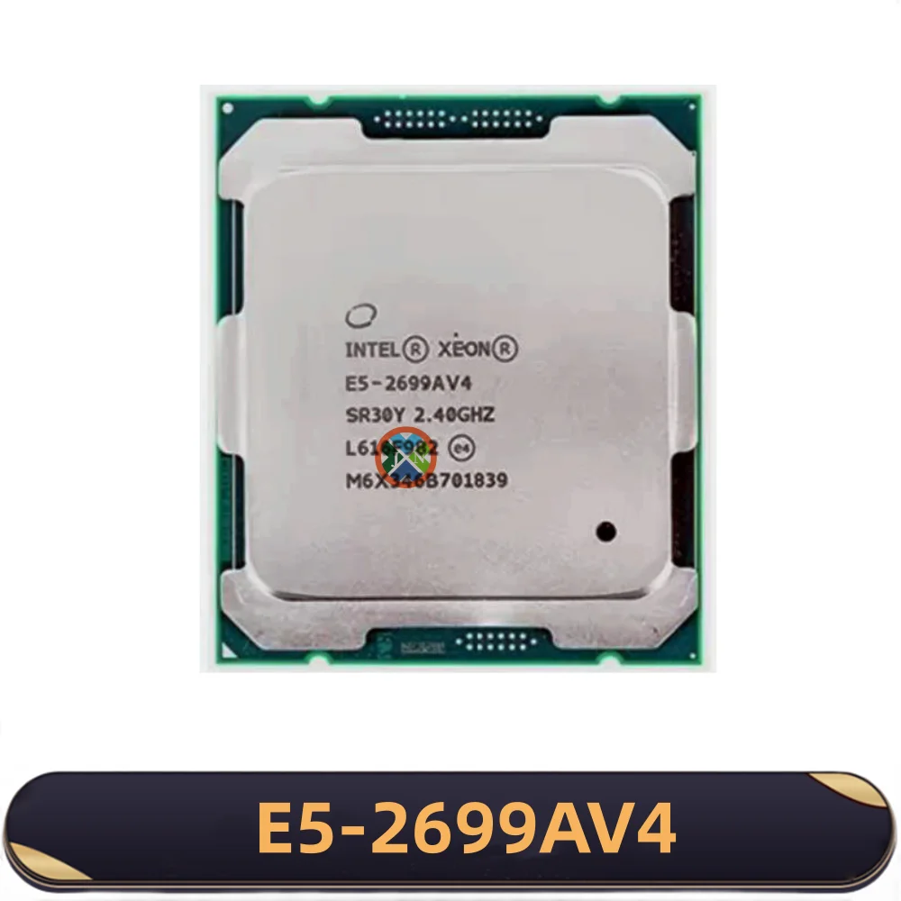 

Intel Xeon E5 2699A V4 E5 2699AV4 CPU 2.4GHz 55MB 145W 22 Cores 44 Threads LGA2011-3 for X99