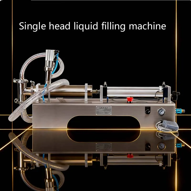 

Automatic Filling Machine Diaphragm Pump Small Liquid Four Heads With Conveyor Belt Oil Filler 4*3000ml/head