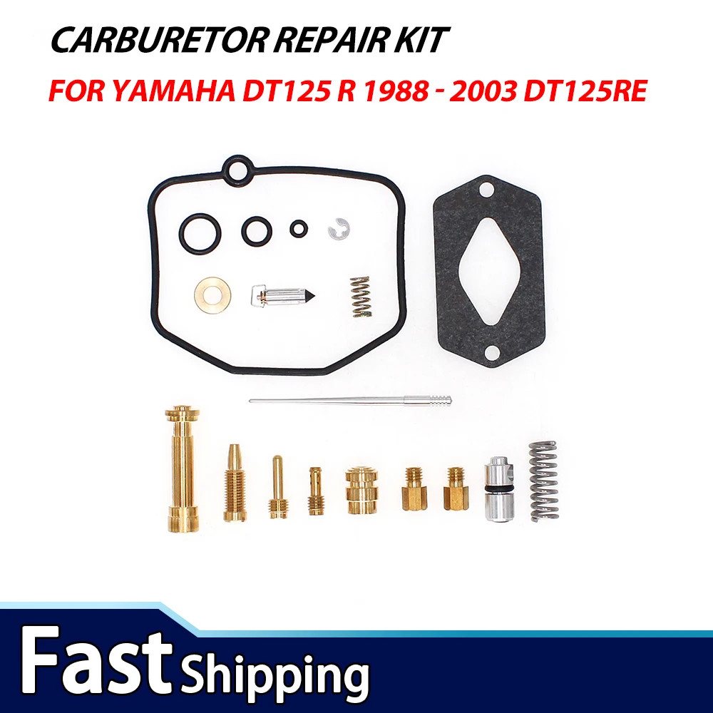

For Yamaha DT125 R 1988 - 2003 DT125RE 2004-07 Motorcycle carburetor Repair Kit