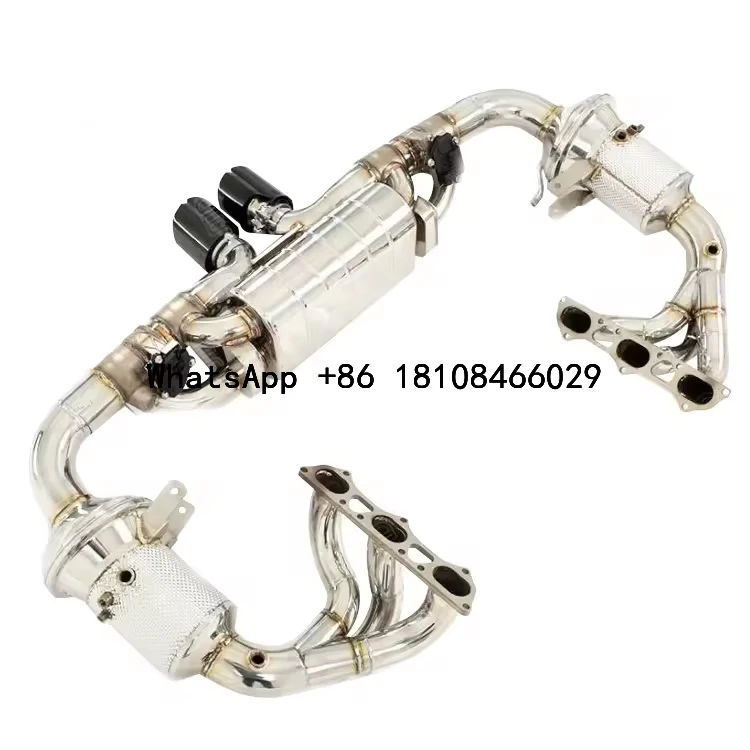 Xinaote  high performance car exhaust muffler system stainless steel valvetronic exhaust for Porsche 992 GT3