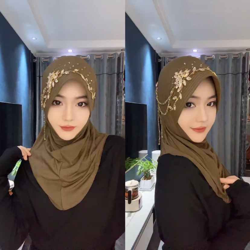 

Muslim Women Ready Wears Hat Hijabs Covers Islam Clothing