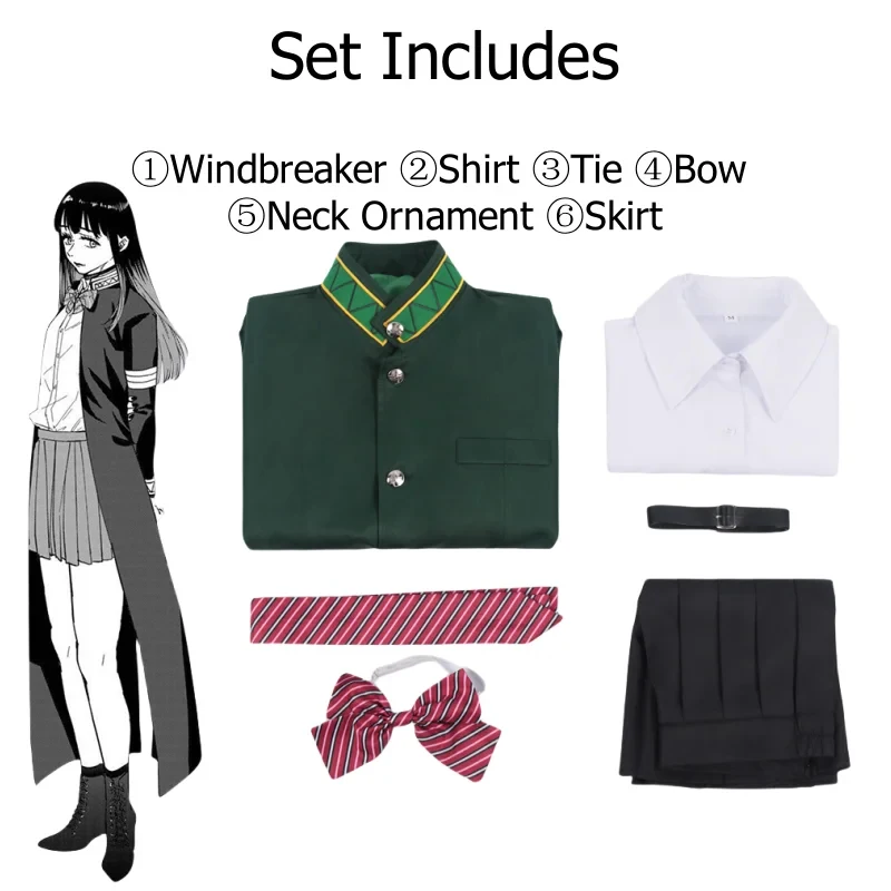 

☄2026Anime Wind Breaker Sakura Cosplay Jacket High School Uniform Halloween Party Costume Men☄&8