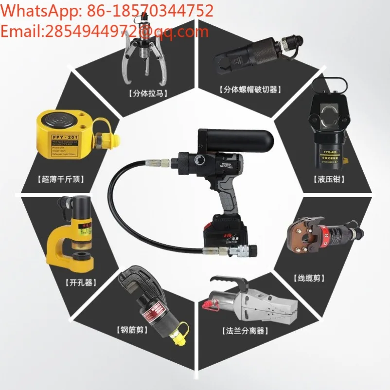 Handheld Portable Hydraulic Pump SL-240S Small 70 Trillion Pa Pressure Ultra High Pressure Hydraulic Pump