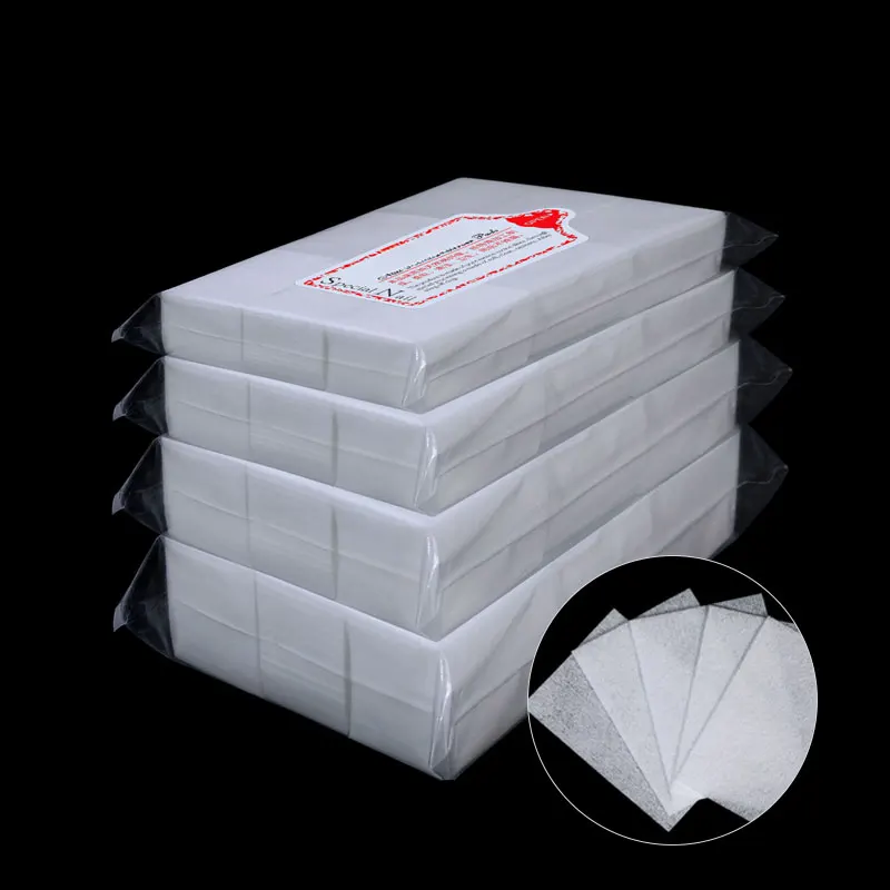 100% Cotton Pads for Nail Wipe Lint-Free Nail Cotton Gel Polish Remover Nail Art Profession Cleaning Tools Manicure Supplies