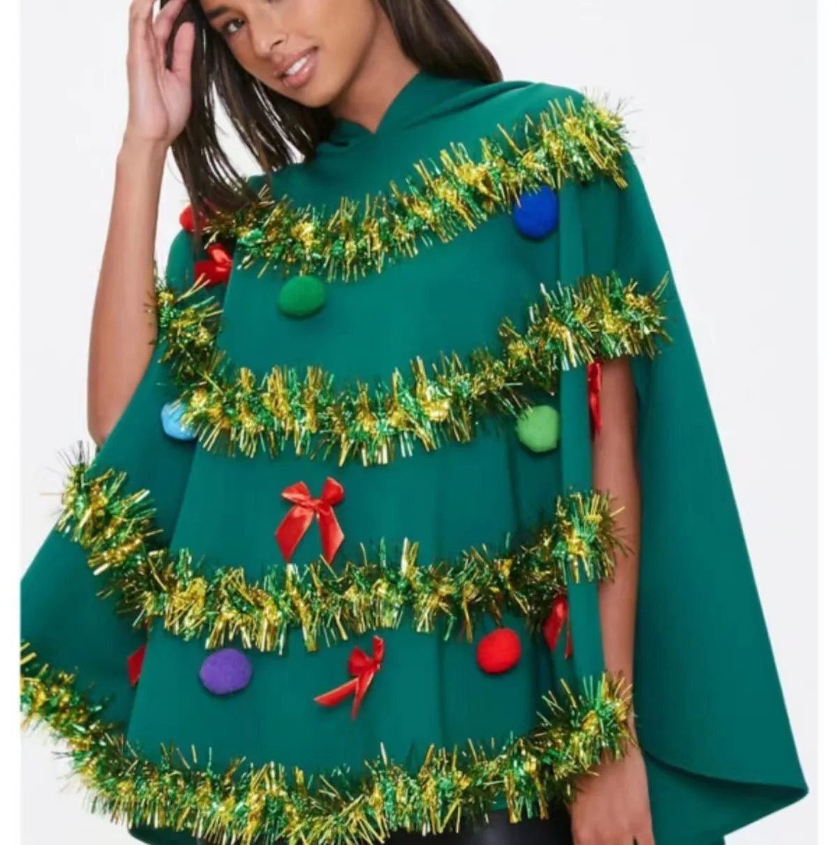 christmas-tree-poncho-costume-adults-women-men-bow-ball-decor-hooded-cloak-cape-party-prop-for-cosplay-costumes