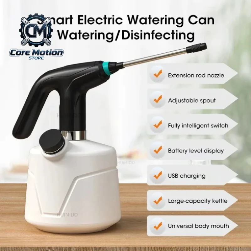 2L Electric Plant Spray Bottle Automatic Watering Fogger USB Electric Sanitizing Sprayer Watering Machine Plants for Garden Tool