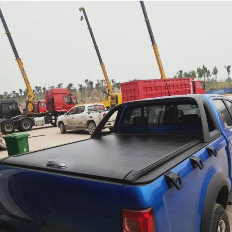 High Quality Manual Retractable Roller Shutter Tonneau Cover Fit For JAC T6 T8 T8 PRO T9 Pickup Truck