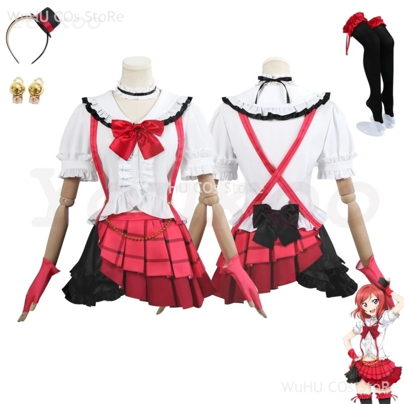 2024 Lovelive Snow Halation Kotori Umi Eli Rin Nozomi Nico Maki Cosplay Costume Anime Love Live Uniform Women Lolita Dress Wig