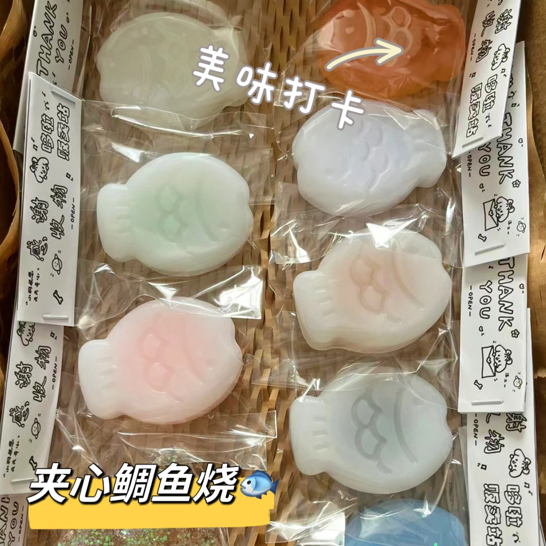 لينة يشعر طابا اسفنجي ToysTaiyaki لعبة لتخفيف الضغط الإجهاد المخلص الضغط ألعاب متململة للبالغين اسفنجي مكافحة القلق #2