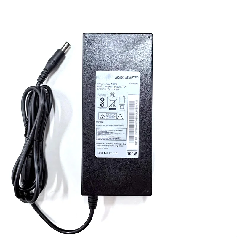 

Original A10024_EPN 22V 4.54A 100W AC Adapter Charger For SAMSUNG LS34E790 S34E790C C27G75TQSC Monitor Power Supply A10024S_EPN