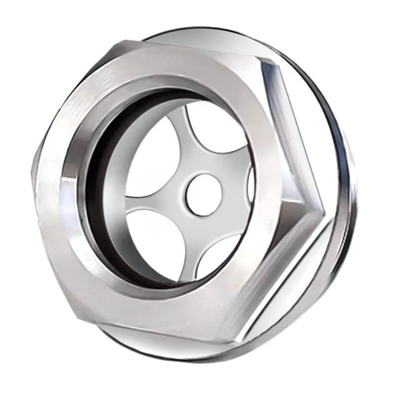 

M10 M12 M14 M16 M18 M20 M22 M24 M27 M30 M33 1/4" 3/8" 1/2" BSP Male Stainless Steel Hex Head Oil Sight Glass Window
