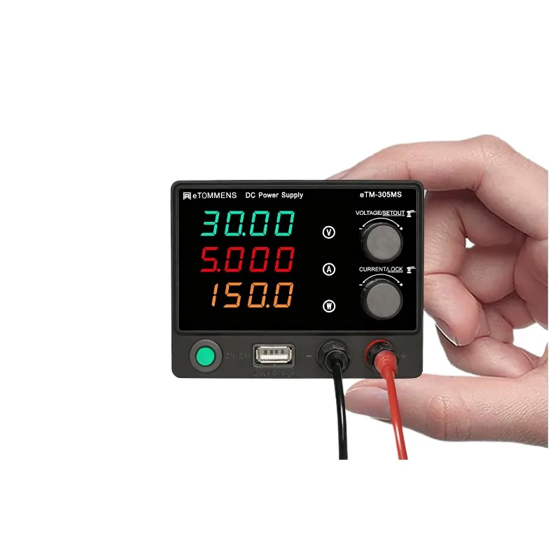 

Мини-30V5A Блок питания для ремонта мобильных телефонов и компьютеров Печатная плата старения ETM-305MS Регулируемый регулируемый источник питания постоянного тока