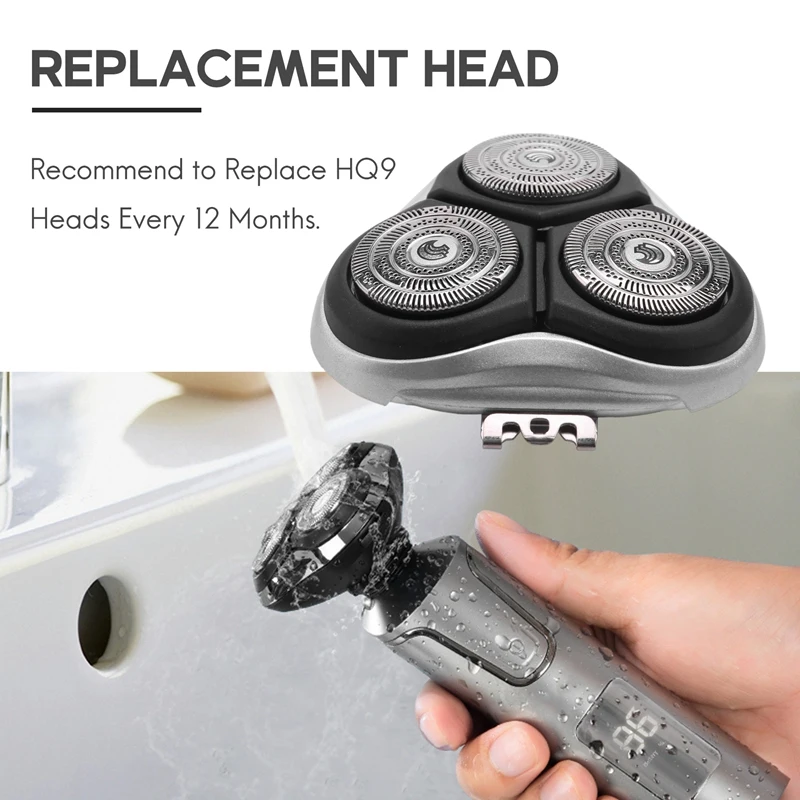 Substituição Shaver Heads para Norelco, acessórios Smart Razor, HQ9, PT870, PT875, PT920