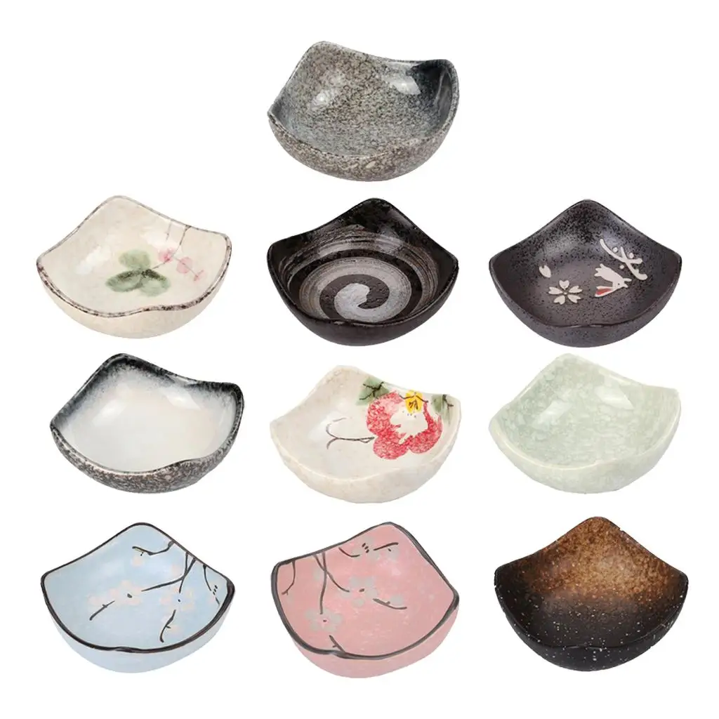 

Dish Saucer Food Dipping Plate Bowl Tableware Microwave Safe