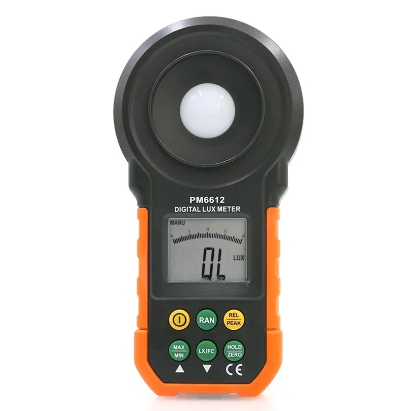 

Digital Illuminometer Photometer High Precision MS6612 Portable Integrated Lighting Test Instrument Photo