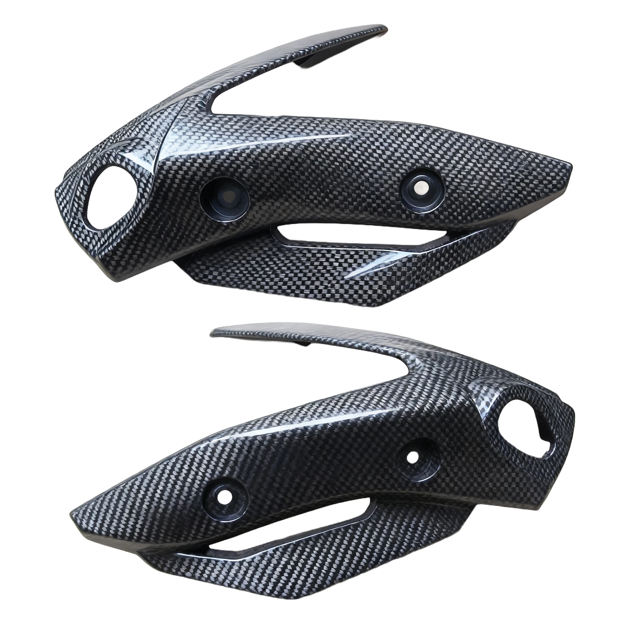 ABS Plastic Carbon Fiber Color Motorcycle Fairing Panel Cowling for Yamaha XJ6 2009-2012 XJ6N Side Light Cover Protector Guard