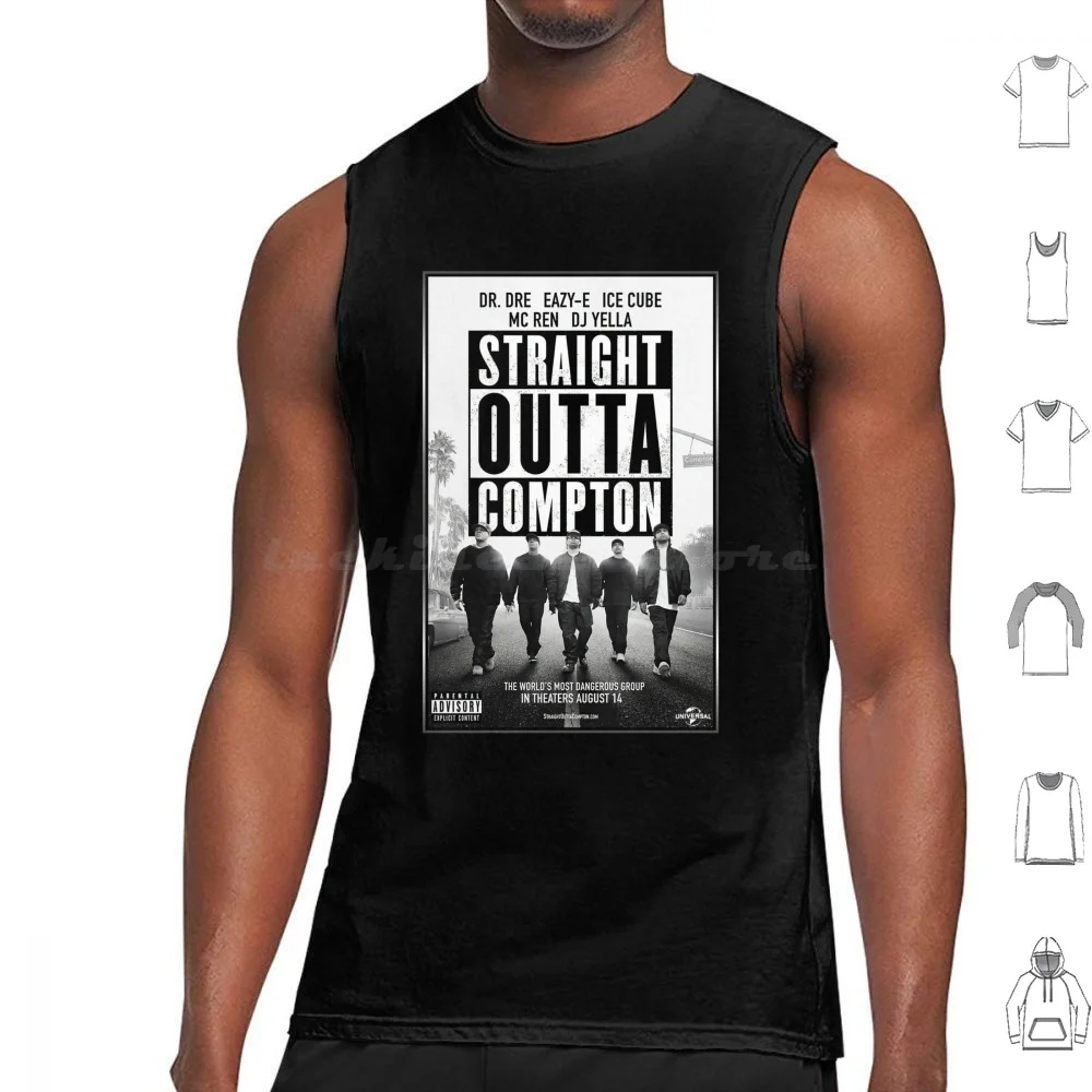 Nwa Cover Tank Tops Print Cotton Rap Hip Hop Music Rap Artist Rapmusic Rap 2021 Trapmusic Hiphop Culture Rapfan American