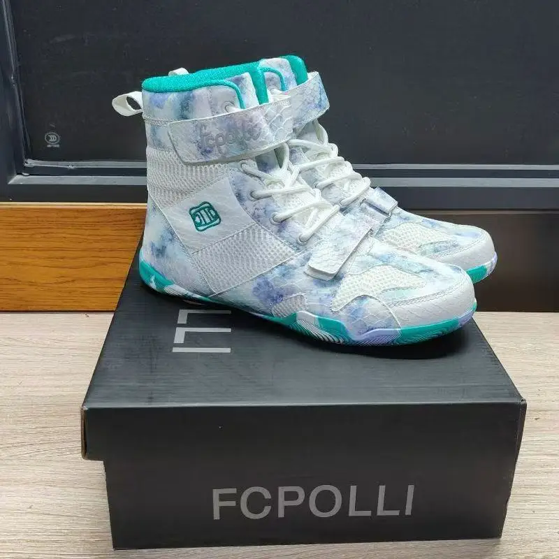 

New Arrival: 2025 Unisex Wrestling Shoes Specialized Fitness Boxing Shoes Wrestling-Specific Footwear - Exceptional Performance