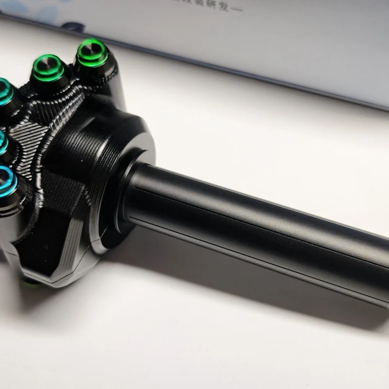 

25 dual rocker pole core color grading integrated light-emitting switches