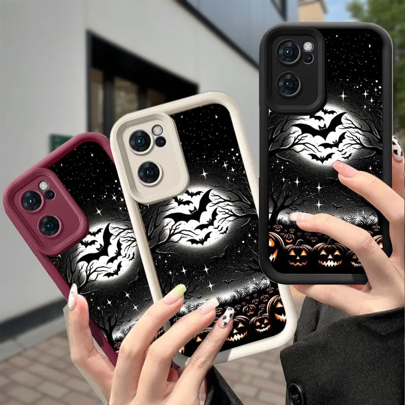Чехол для телефона Hallowmas с тыквой для OPPO A3Pro A5 A5X A17 A38 A58 A60 A76 A78 F29 Reno 7 Z 8 T 10 11 12 13 14 F PRO Soft Cover Чехол для телефона Hallowmas с тыквой для OPPO A3Pro A5 A5X A17 A38 A58 A60 A76 A78 F29 Reno 7 Z 8 T 10 11 12 13 14 F PRO Soft Cover