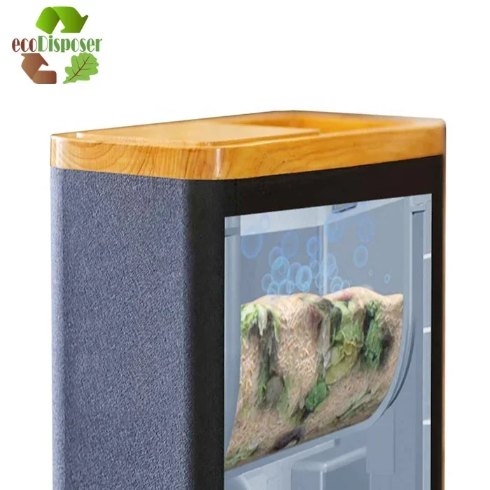 電気食品廃棄物処理装置,自動キッチン廃棄物処理機,5kg容量