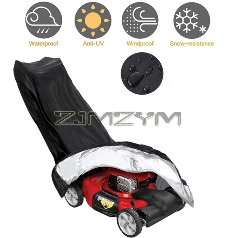 Garden Mower Cover Outdoor UV Protector Rainproof Sunscreen Oxford Cloth Universal Size Protective Sleeve