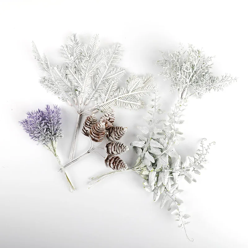 

1 Piece Artificial Plants Lavender Diy Gifts Candy Box Wedding Bridal Corsage Vases Home Room Decor Christmas Decorative Wreaths