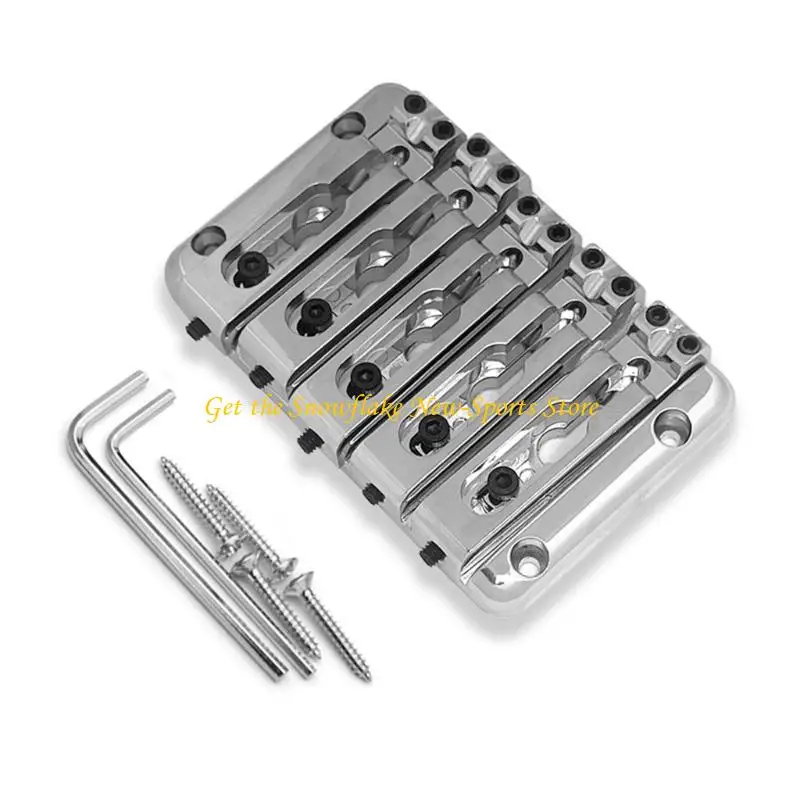 E56D 5 String Bass Fixed Split Bridge Enhances Resonance And Adjustable Height