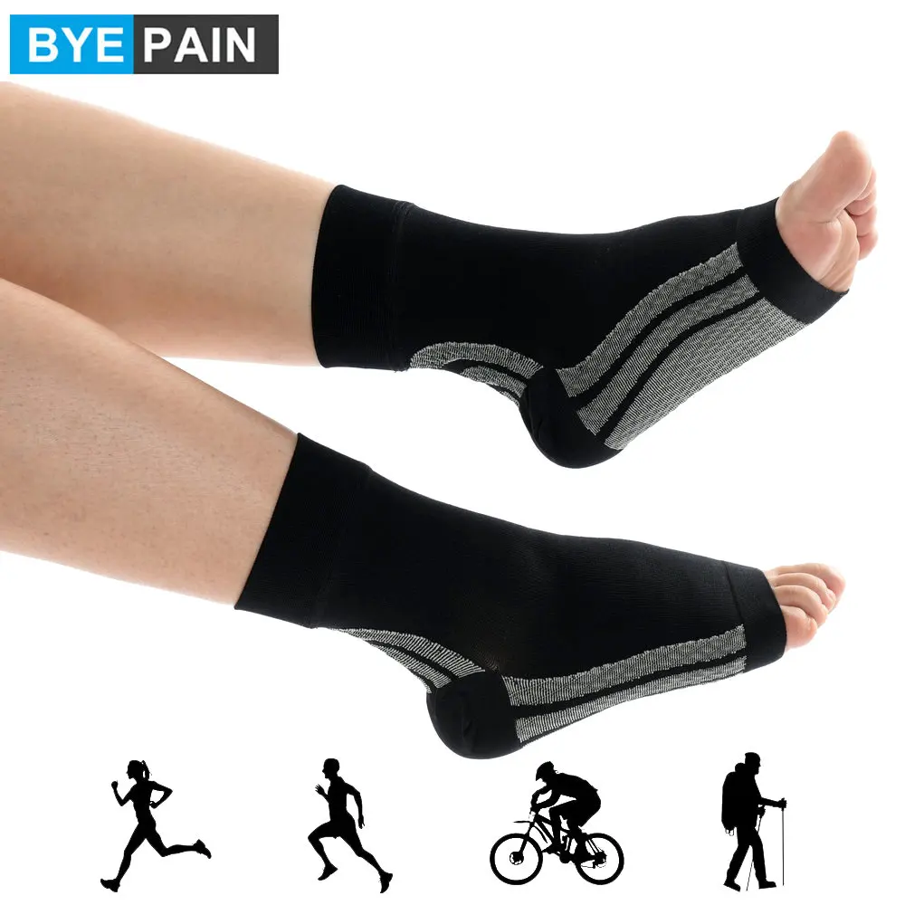 Ankle Brace for Women & Men, Compression Ankle Brace for Sprained Ankle, Achilles Tendonitis, Plantar Fasciitis, & Injured Foot