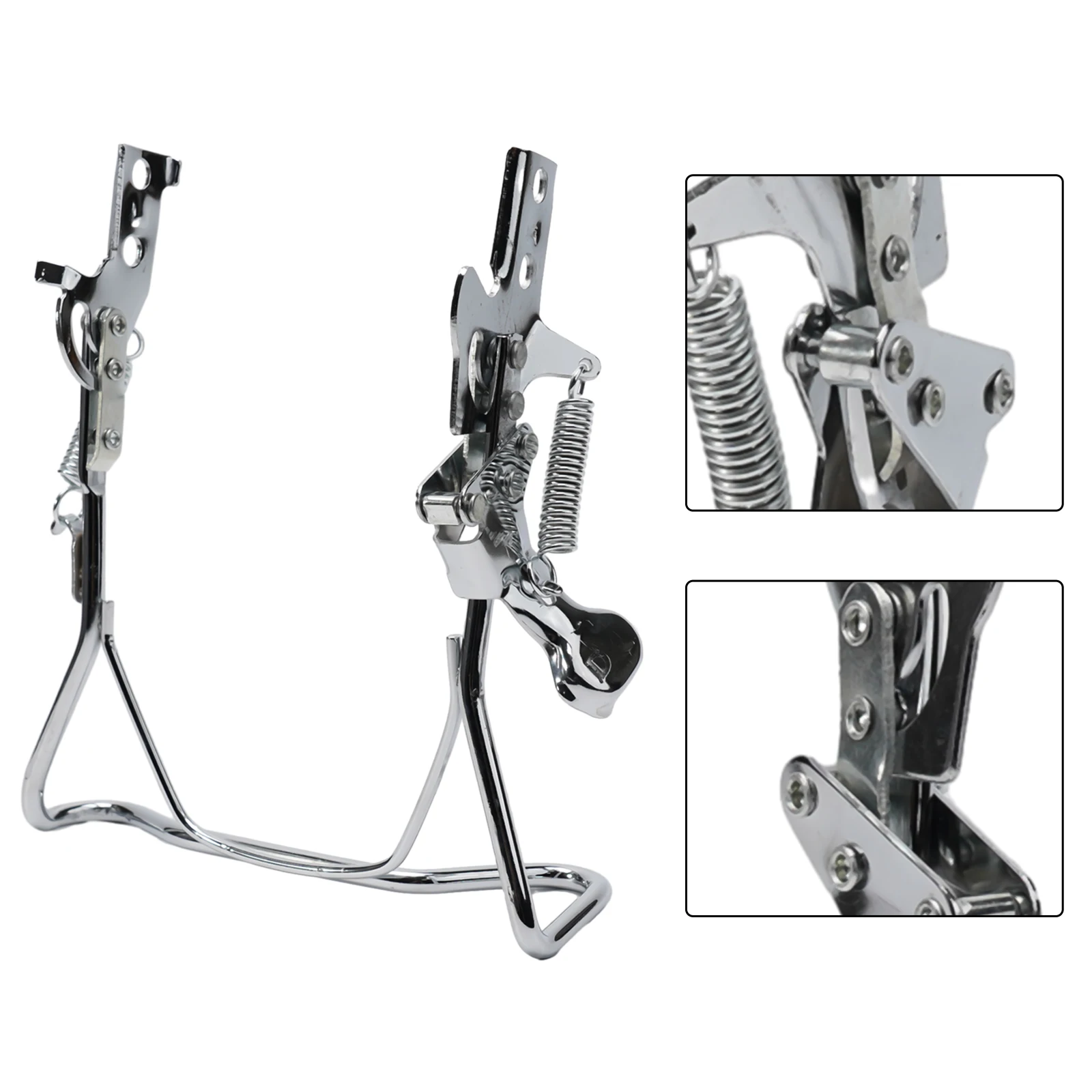 Sturdy Silver Bike Bicycle Ebike Drop Stand Rear Kickstand For 14 16 18in E Bikes And Scooters Enhanced Stability