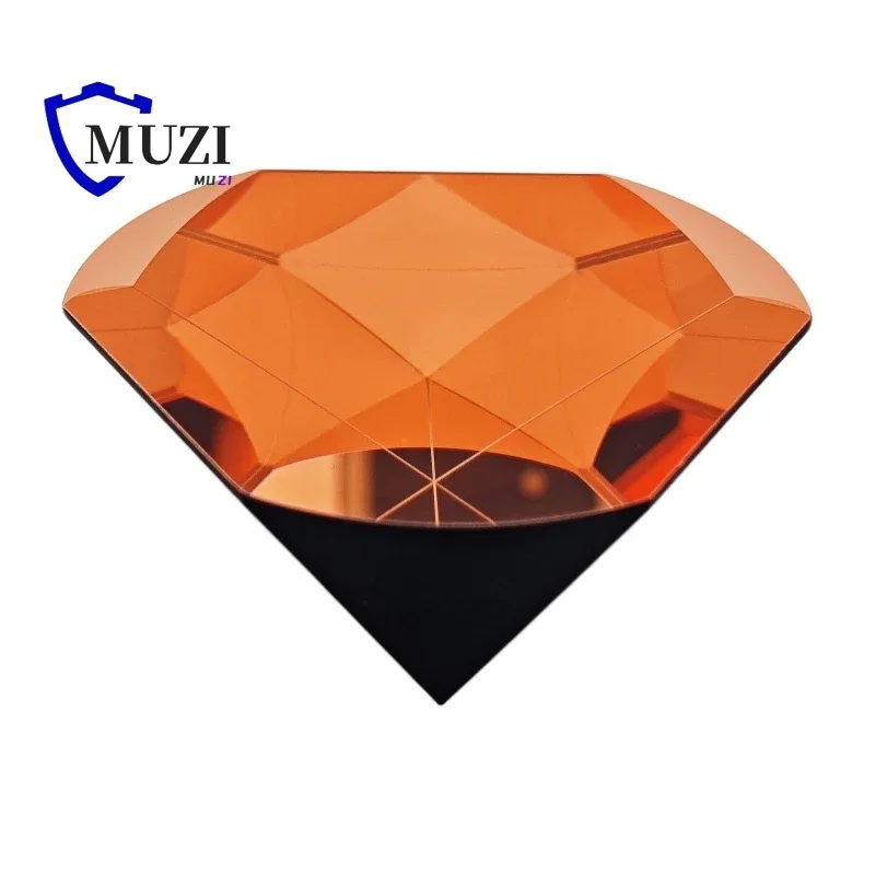 High Quality 10PCS 64mm Diameter Corner Cube Prism, Brand New Height Copper Plated Trihedral Retroreflector Prism