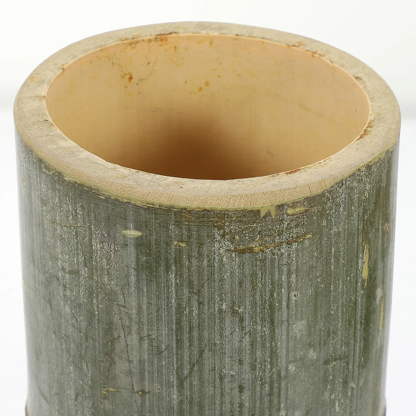 2 قطعة حامل أقلام من الخيزران منظم مكتب متعدد الوظائف وعملي للطلاب والزملاء حامل أقلام #1