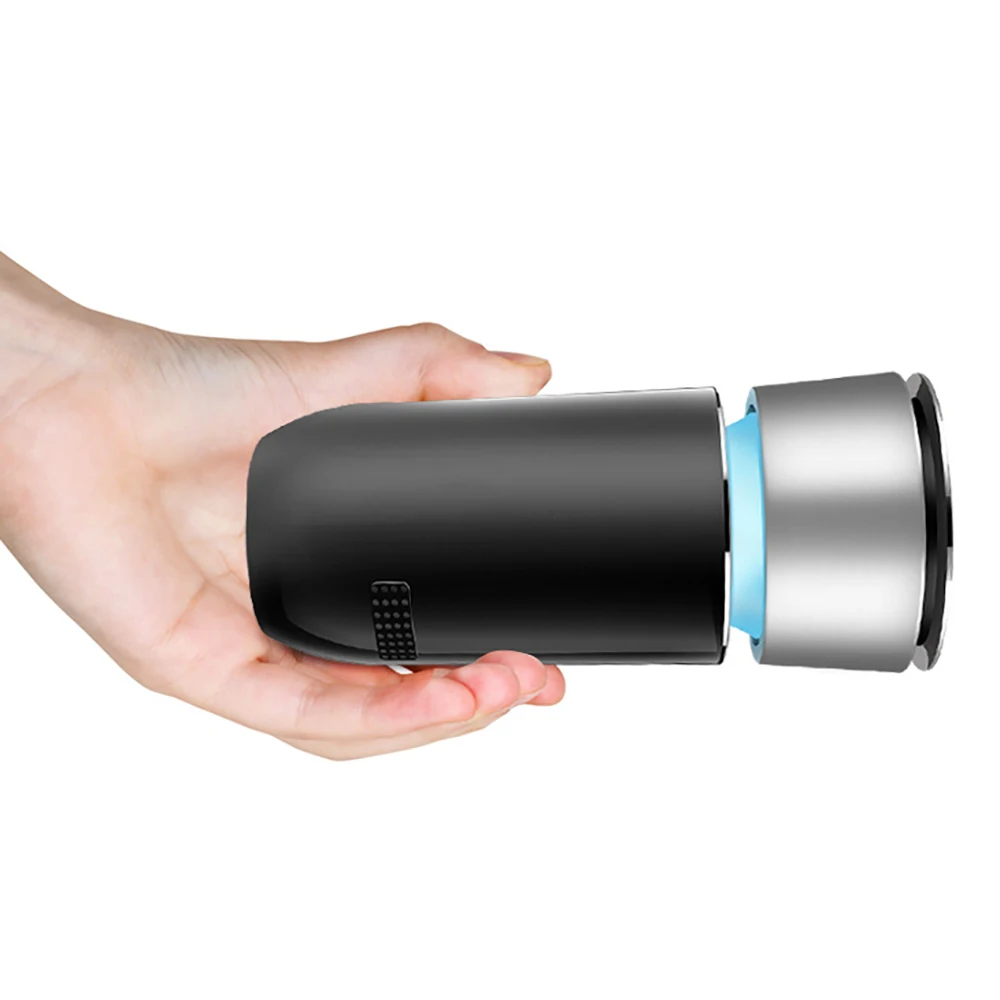 Pemurni udara portabel mobil, pemurni udara Ionizer untuk asap, debu, dan penghilang bau untuk mobil, kamar tidur, kantor