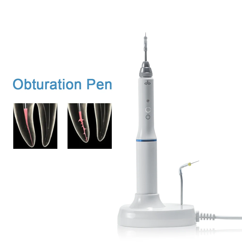 

Dental Gutta Percha Obturation System Endo Heated Pen with 2 Tips Wireless Endo Gutta Percha Obturation Pen Dentistry Tool