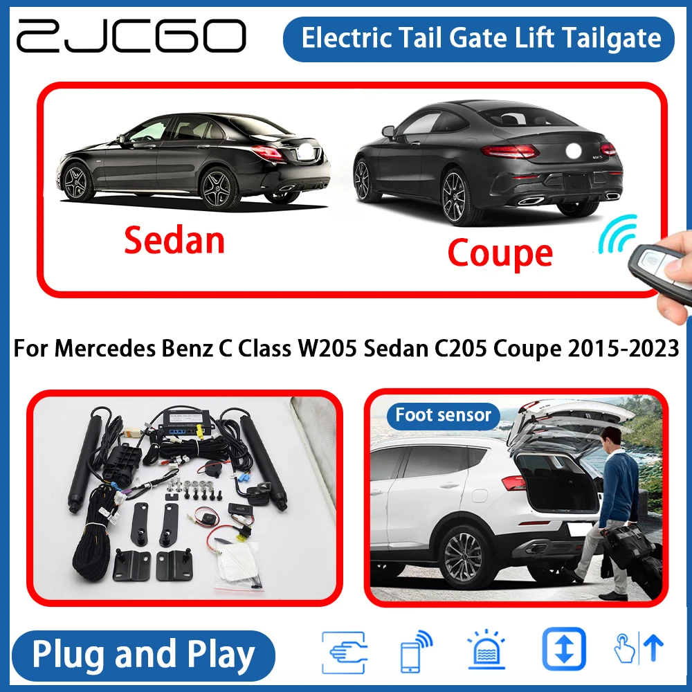 for Mercedes Benz C Class W205 Sedan C205 Coupe 2015-2023 Automatic Powered Tailgate Power Liftgate Electric Tail Gate Lift