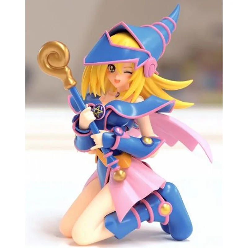 Max Fabriek Originele Figma Dark Magician Girl 15 cm Anime Actiefiguren Speelgoed voor Jongens Kerstcadeau Collectible Model Ornamenten