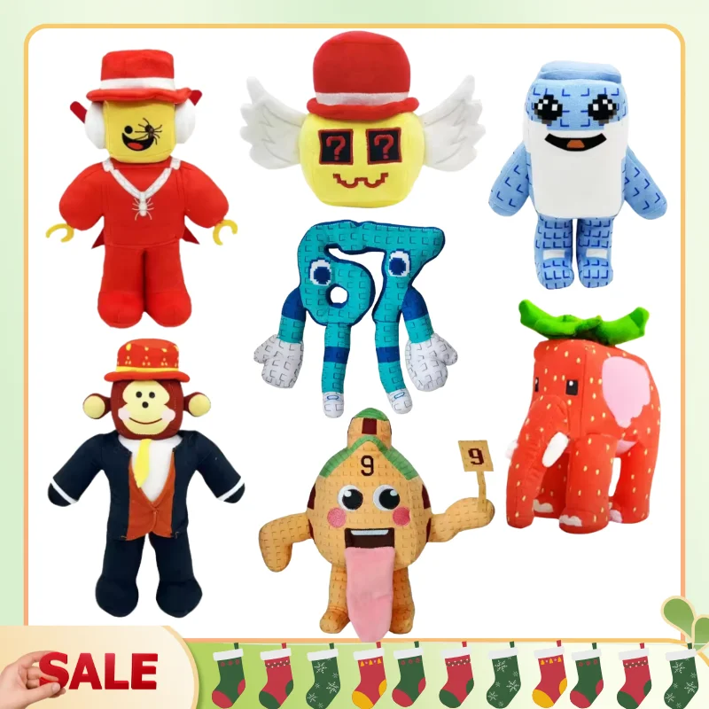 

NEW HOT Toy Steal a Brainrot Game Plush Doll Toy Cartoon Cute Soft Chuy Peluche Room Decoration Plush Doll Toy Christmas Gift