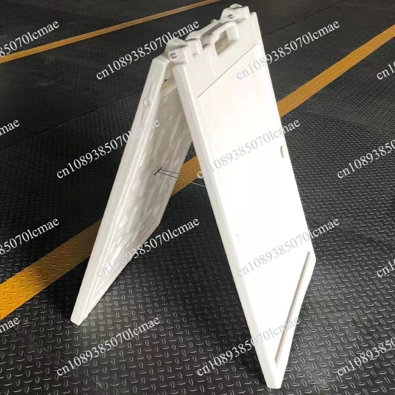 Weighted outdoor windproof billboard vertical poster holder double-sided display board A word water filling card plastic
