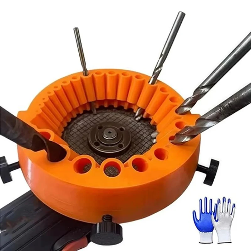 

Drill Bit Sharpener Locator for 125 Angle Grinder Efficient Drill Bit Grinding Attachment Angle Grinder Attachment for Grinding
