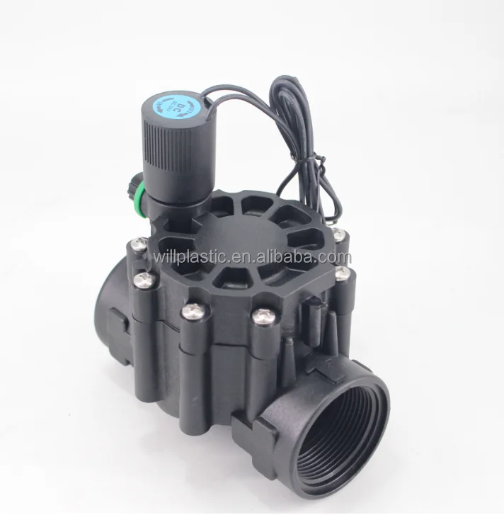 Magnetventil Low Price 12v 24v 110v 220v 230v Dc Ac 3/4 1 1.5 2 Inch 2/2 Way Normally Closed Plastic Pvc Irrigation Water Solenoid Valve Bewässerung — Detail 2