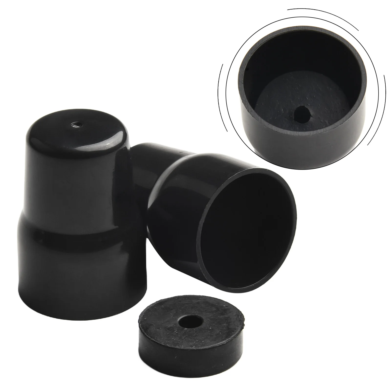 Tampa plástica do radiador de 20mm, tampa de plástico abs, cobertura perfeita da haste da válvula, design de aderência segura para válvulas do radiador