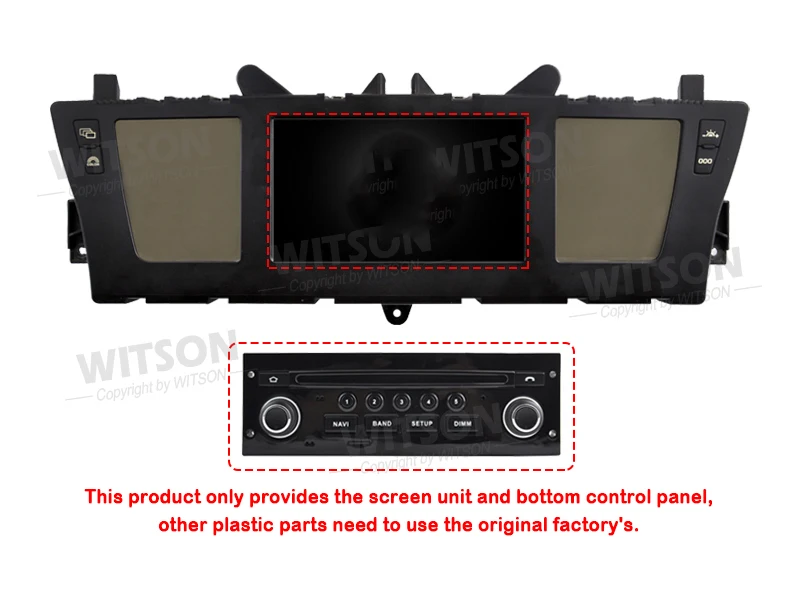 シトロエンC4ピカソ2006-2013用OEM CarPlayタッチスクリーンオート