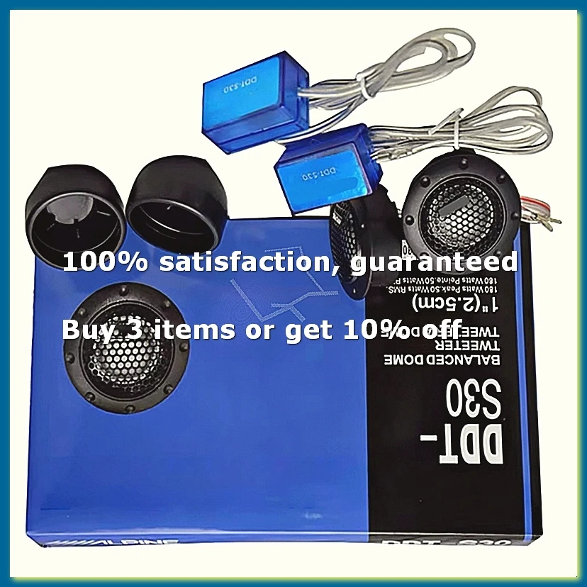 ●DDT-S30 1 Pair Car Tweeter Car Audio Silk Film for Car Modification 180W High-Pitched Audio Loudspeaker Car Audio-ABFB