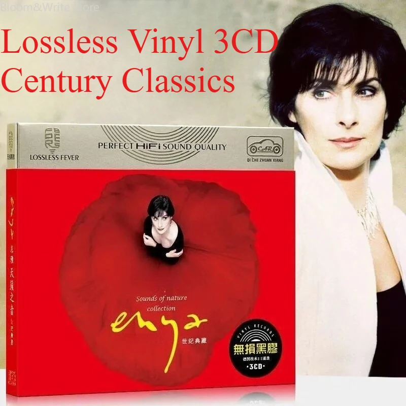 

Classic New Age Enya Music CD Orinoco Flow Album Storms in Africa 3pcs Music Record Walkman Car Soundtracks Box Collection Gifts