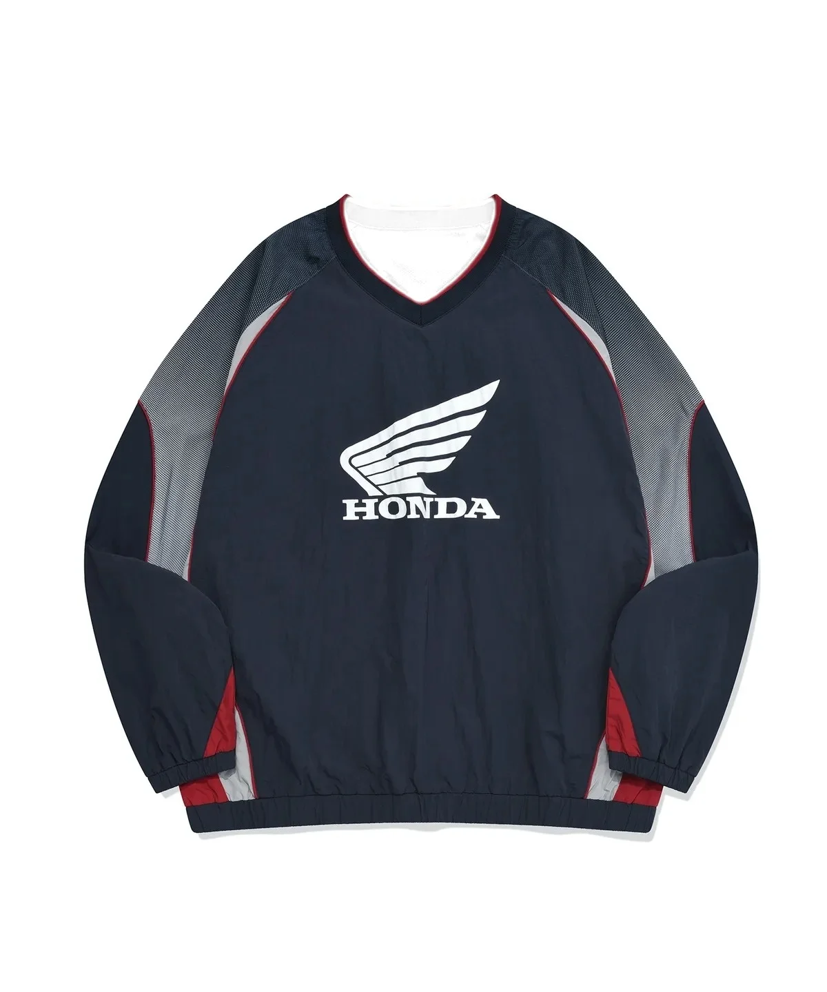 2026 Herbst Vintage Moto Sport Pullover für Herren mit Farbverlauf, Elastischem Bündchen und Atmungsaktivem Langarm-Motorradtrikot – Detail 9