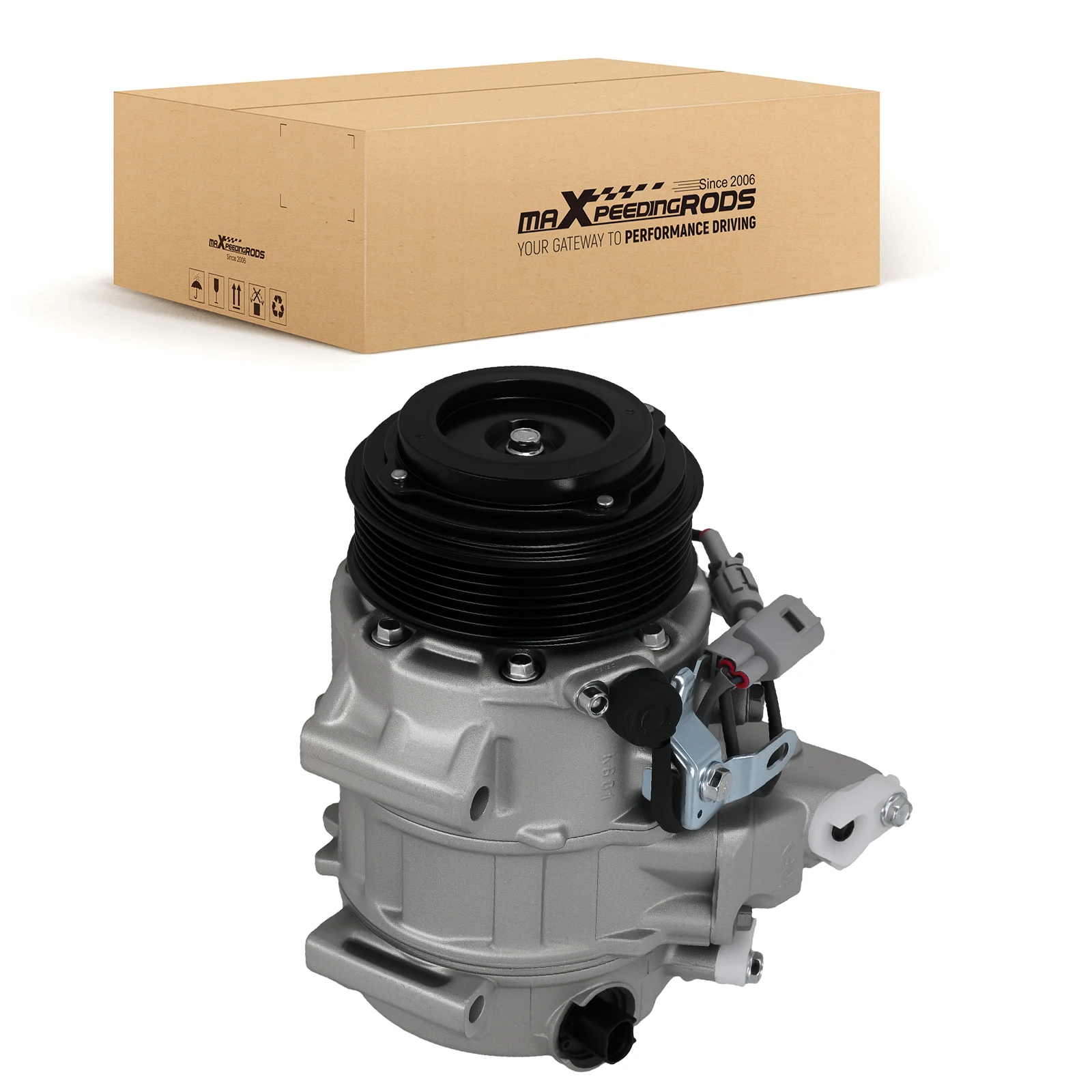 AC Compressor w/ Clutch For Lexus ES350 Toyota RAV4 Venza 2007-2016 V6 CO10856C