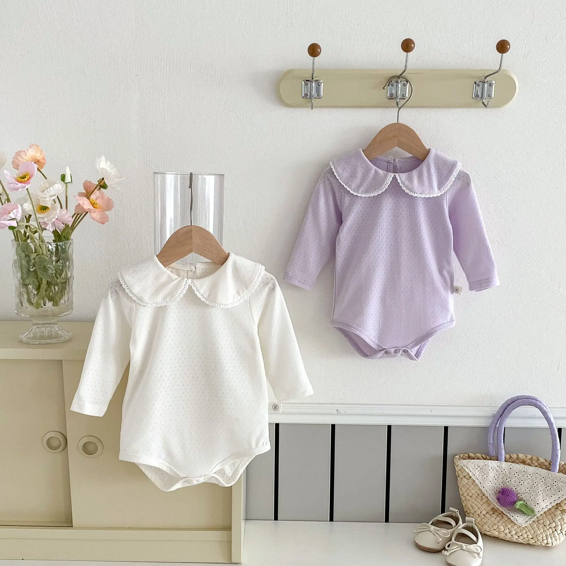 Baby Autumn Clothes Infant Bodysuit Comfortable Cotton Newborn Onesies Baby Girls Long Sleeve One Piece Bodysuits