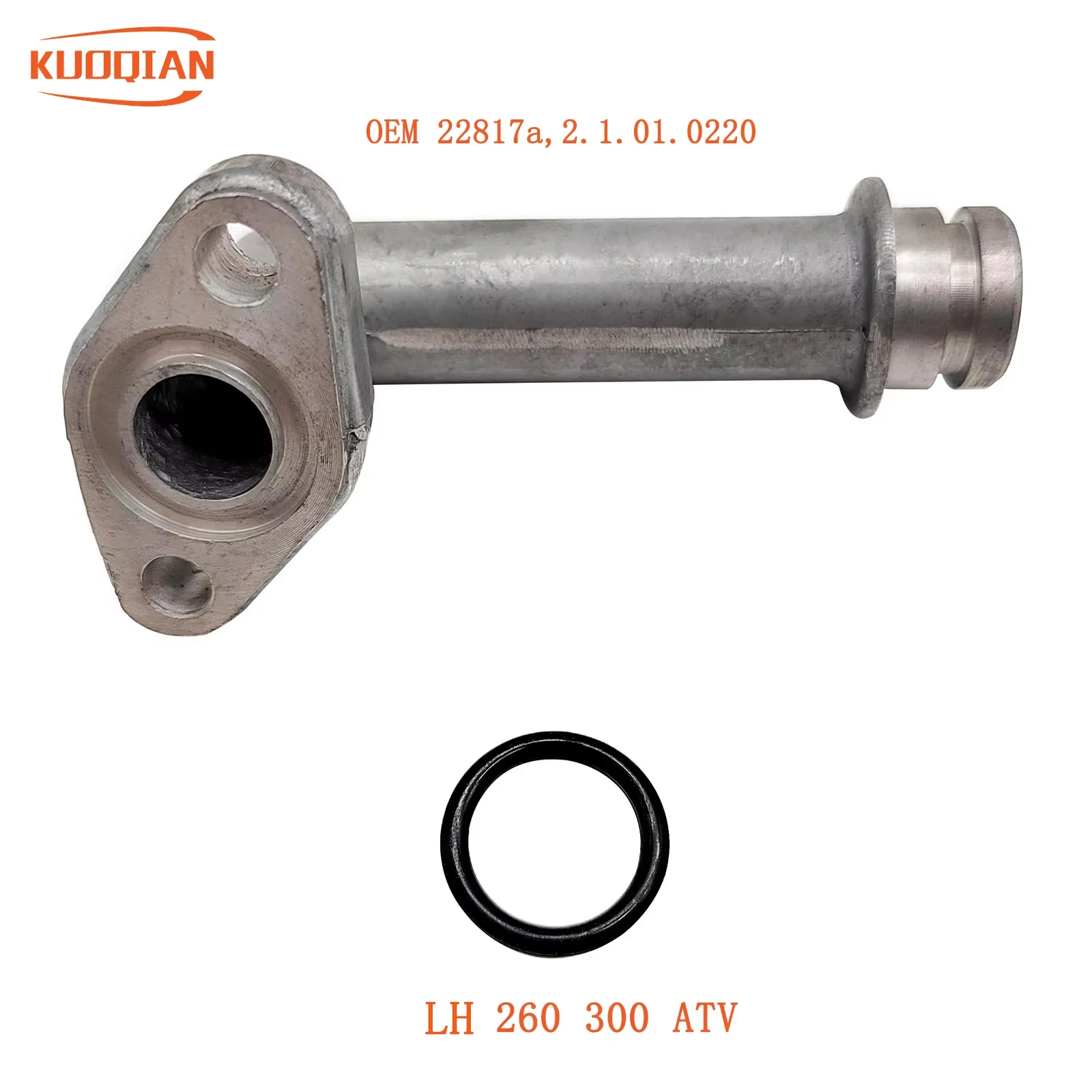 LH 260 300 ATV QUAD Water Pump Coolant Pipe Joint QUAD GO KART  22817a