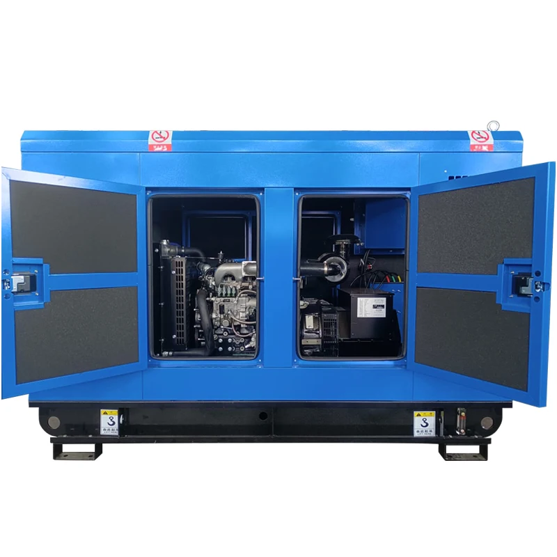 30Kva 50Kva Water Cooled Auto Start Control Diesel Generators 100Kva Backup Genset 380 Volt Generador Diesel for Home