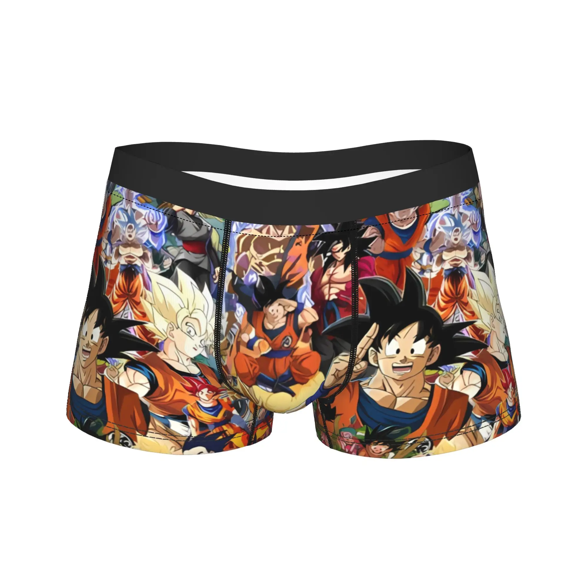 D-Dragon B-Ball 3D Japanese Anime Shorts Briefs  Underwear High Quality Men's Breathable Trunk Printed Large Size Panties